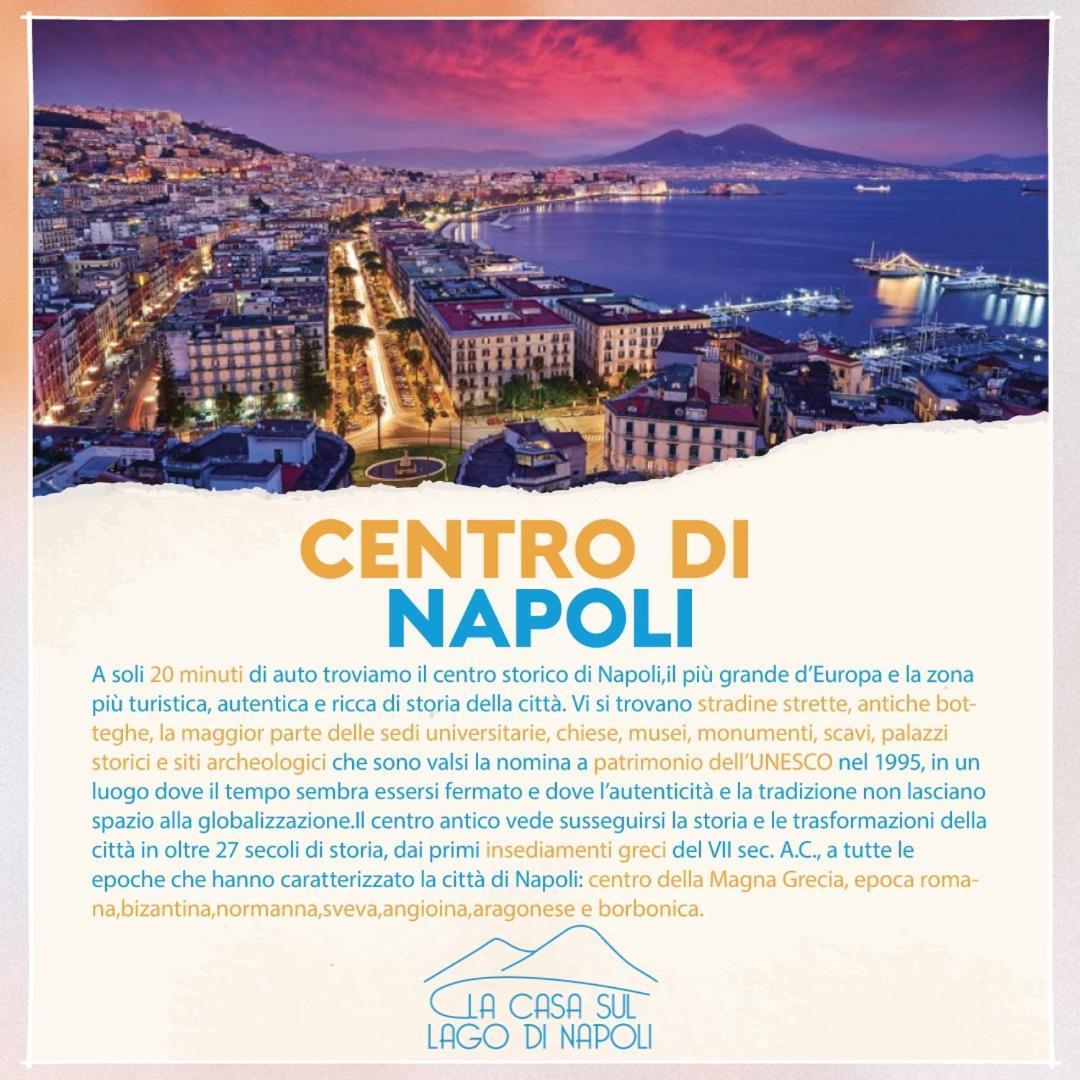 La Casa Sul Lago Di Napoli Lago Patria Eksteriør bilde