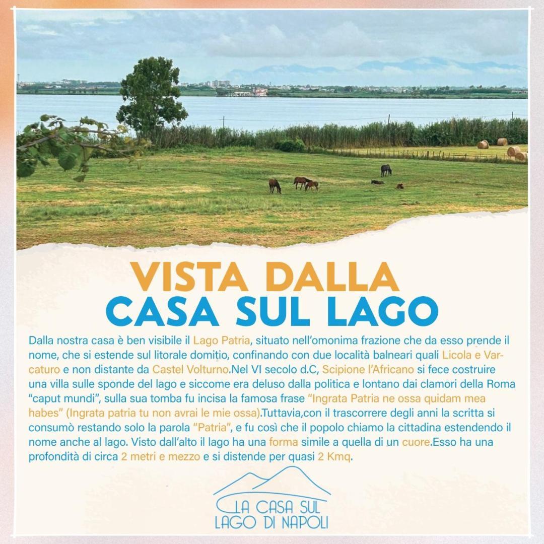 La Casa Sul Lago Di Napoli Lago Patria Eksteriør bilde