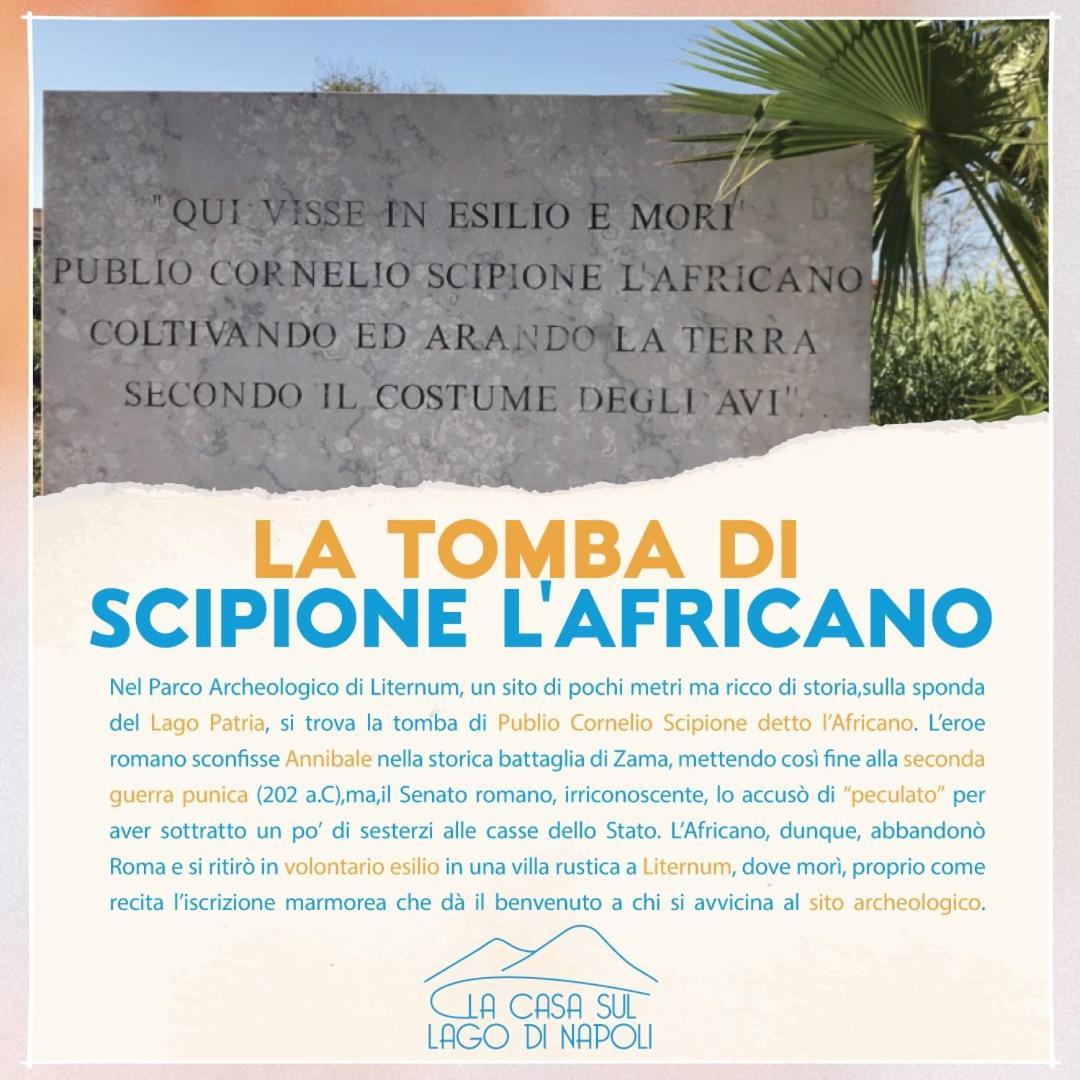 La Casa Sul Lago Di Napoli Lago Patria Eksteriør bilde